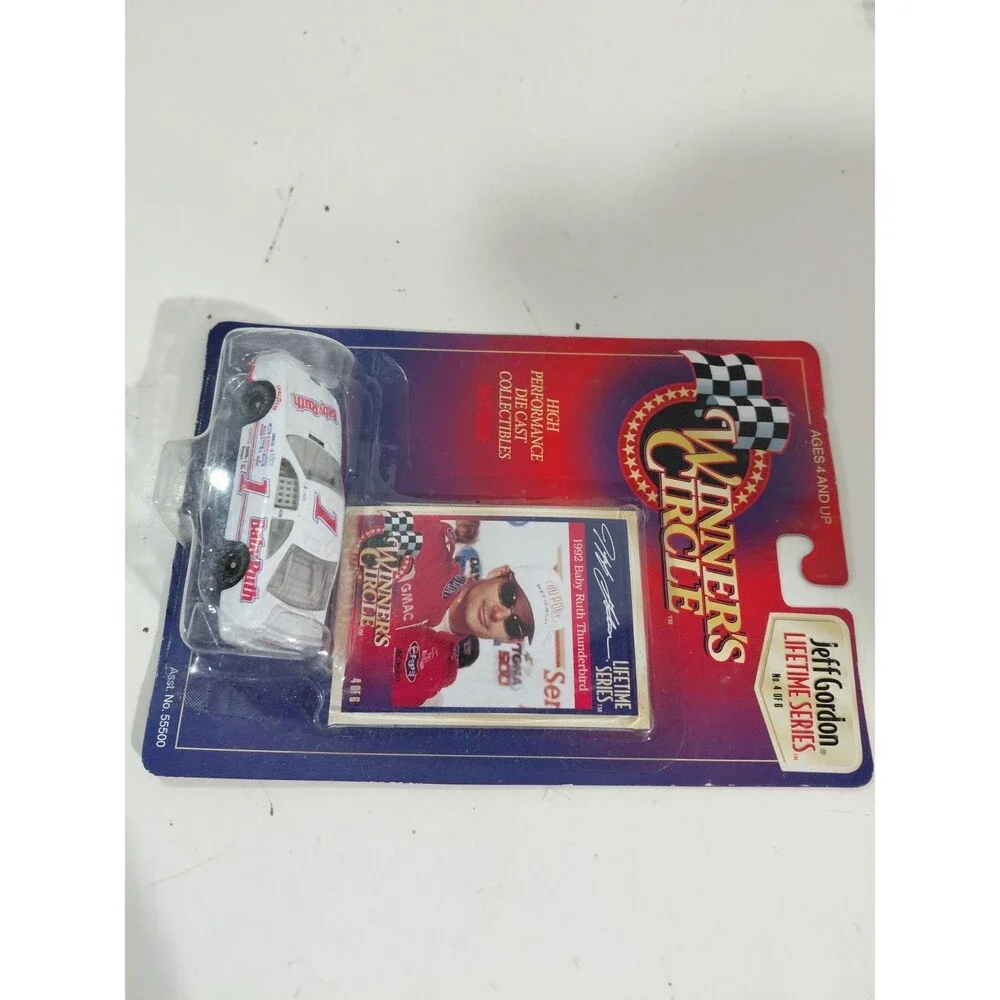 NIP Winner Circle 1:64 DieCast 1992 Jeff Gordon #1 Baby Ruth Thunderbird NASCAR